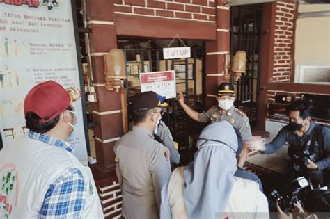 Satgas Kota Madiun Tutup Sementara Restoran Langgar Ppkm Darurat