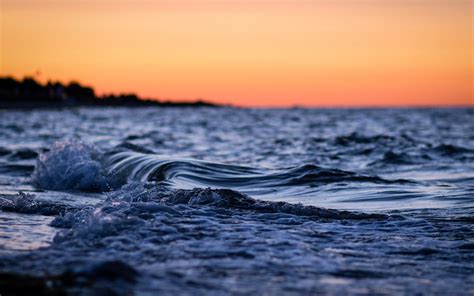 macro nature beach water ocean waves wallpaper