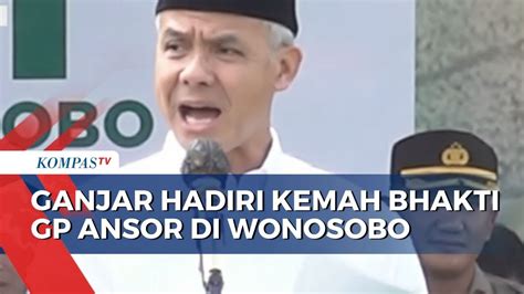 Jelang Tahun Politik 2024 Ganjar Ajak Kader GP Ansor Tetap Jaga