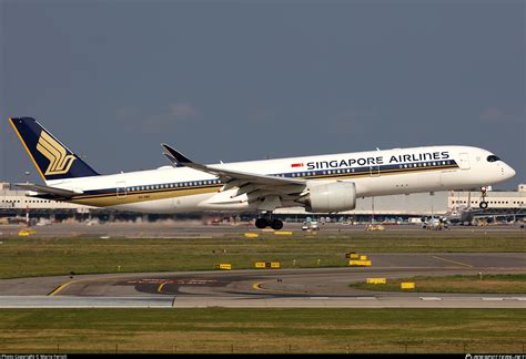 9V SMZ Singapore Airlines Airbus A350 941 Photo By Mario Ferioli ID