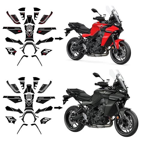 Tracer 9gt Stickers Motorcycle 3d Epoxy Resin Sticker Protection Decal