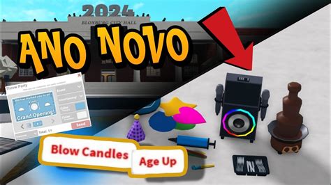 Nova AtualizaÇÃo Do Bloxburg Para O Ano Novo ️ Roblox Youtube