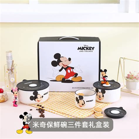 Jual Premium Bowl Set Disney Character Mangkok Keramik Set Disney