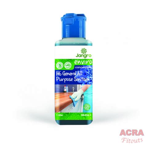 Buy Lltr Jangro Enviro H6 General All Purpose Sanitiser Concentrate