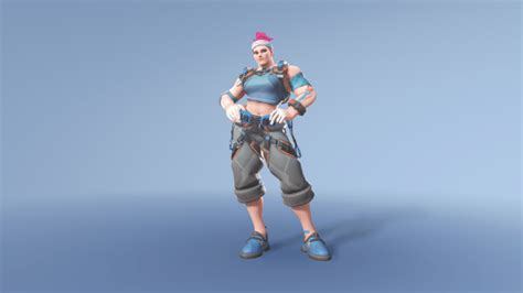 Sporty New Zarya Skin Gives A Whole New Meaning To Climbing The