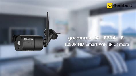 Gocomma CA R21A R Wireless 1080P HD Smart WiFi IP Camera Gearbest