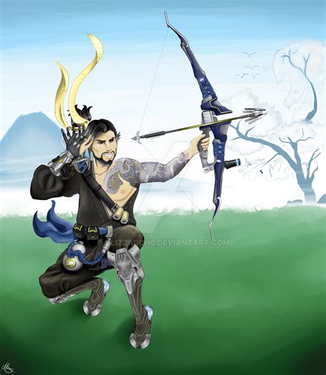 Overwatch Hanzo By Blizzarch0 On Deviantart