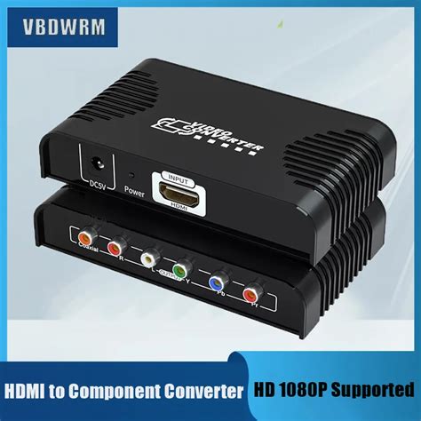 Hdmi To Ypbpr Component Scaler Video Converter 1080p Hdmi To Component