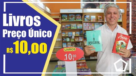 Livros Preço Único de R 10 00 CONFIRA YouTube