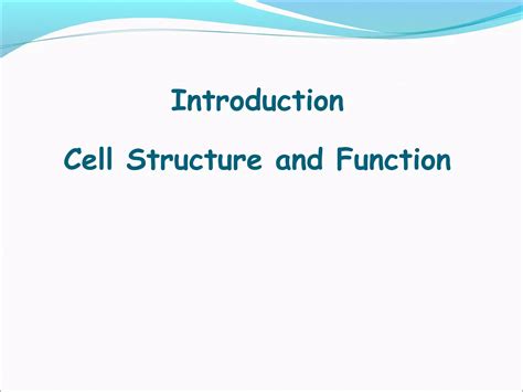 Introduction To Biochemistry Ppt