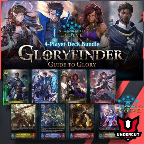 Shadowverse Evolve Gloryfinder Bundle 1 Guide To Glory” English