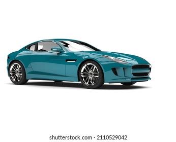 Dark Teal Modern Luxury Sports Car Stock Illustration 2110529042 ...