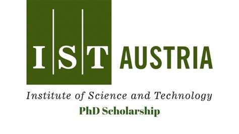 Institute Of Science And Technology Austria Phd Scholarship 2020 ...