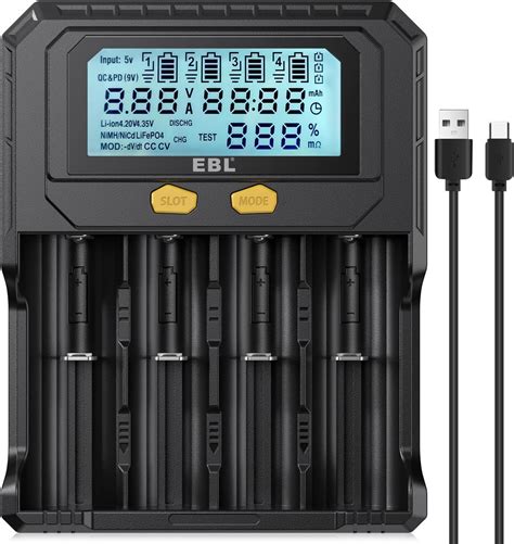 Battery Charger Analyzer Tester For Li Ion NiMH NiCd Rechargeable