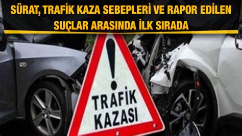 Geçen hafta 84 trafik kazası meydana geldi 4 kişi yaşamını yitirdi