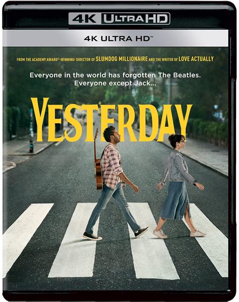 Yesterday A Danny Boyle Film 4k Uhd 1 Disc Himesh