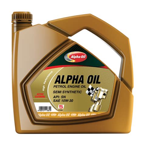 ALPHA API SN SEMI SYNTHETIC Alpha Oil