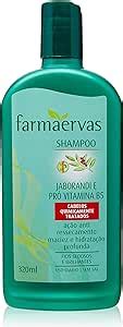 Shampoo Jaborandi Pro Vitamina B5 Farmaervas Branco Leitoso 320Ml