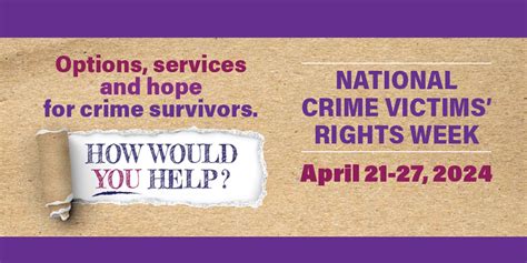 Its Crime Victims Rights Week — Huron County Prosecutors Office