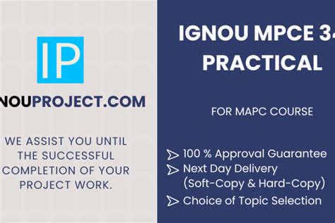 Ignou Mba Project Ignou Mmpp Project Synopsis Sample