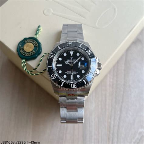 Super Clone M Quina Eta Rolex Sea Dweller Mm R Plicas De Rel Gios