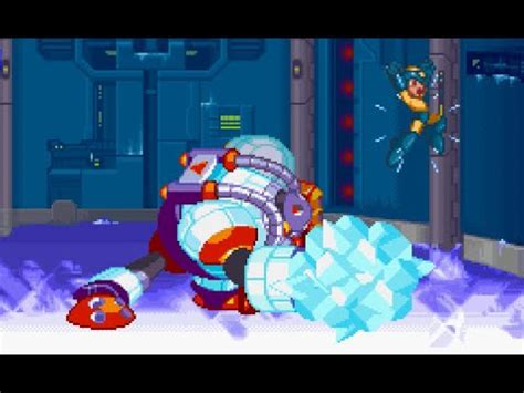 Mega Man Part Frost Man No Damage Buster Only Youtube