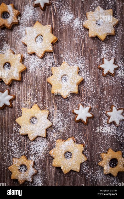 Hausgemachte Kekse In Form Eines Sterns Nicht Nur Zu Weihnachten