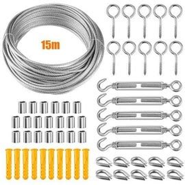 Fil Inox Cable En Acier Inoxydable Kit Kit Cable M Tallique Mm