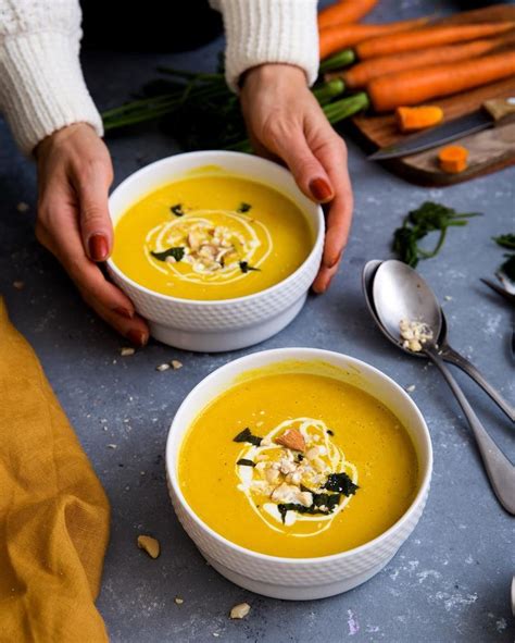 Velouté De Carottes Au Lait De Coco Et Curry Madras 🍵 Retrouvez Cette