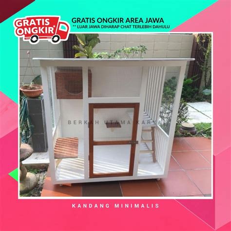 Jual Kandang Kucing Kayu Rumah Kucing Cat Room Cat House Custom