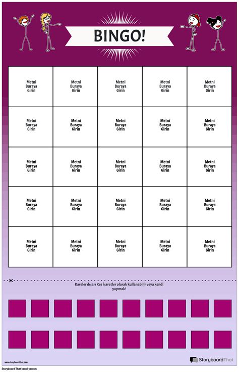 Bingo Oyun Tahtası Storyboard por tr examples