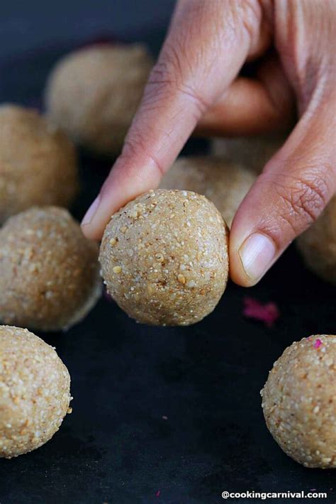 Til Laddu | Sesame Ladoo - Cooking Carnival