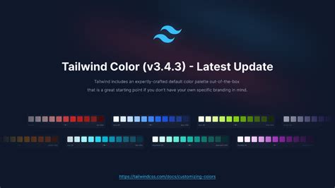 Tailwind Color V343 Latest Update 2024 Figma