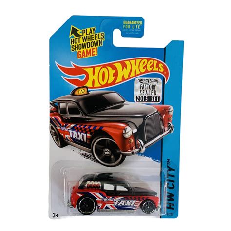 Hot Wheels 2015 Factory Set 8 Cockney Cab II Red
