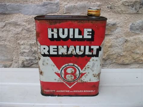 Ancien Bidon D Huile Collection Litres Eur Picclick Fr