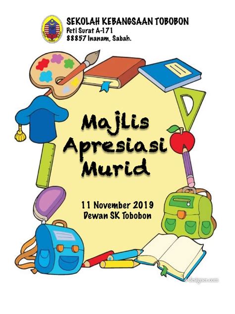 Buku Program Majlis Apresiasi Murid Tahap 1 2019 Pdf