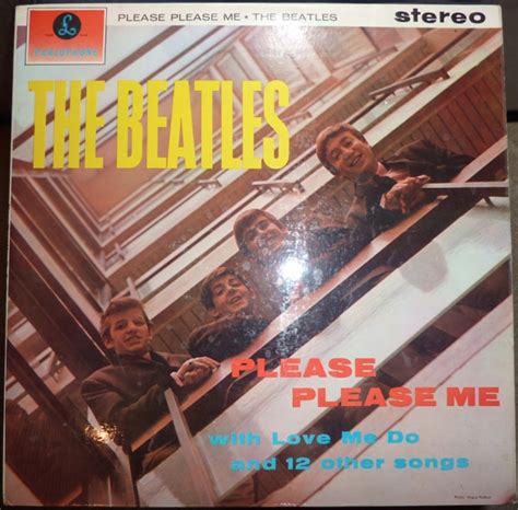 The Beatles – Please Please Me – Vinyl (4th Pressing, Yellow / Black Labels, LP, Album + 2 more ...