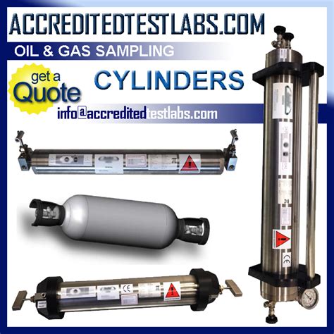 Gas Sampling Cylinders On Rent Accredited Test Labs