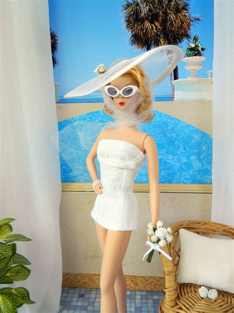 Ooak Summer Bride Fashion For Silkstone Barbie By Joby Originals