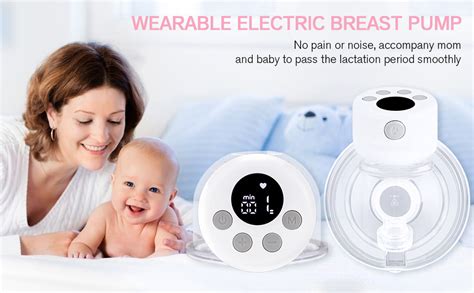 Wearable Electric Breast Pump Hands Portable Free Superlatite Bre