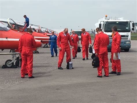 Bristol Airport on Twitter: "The @rafredarrows landed at Bristol