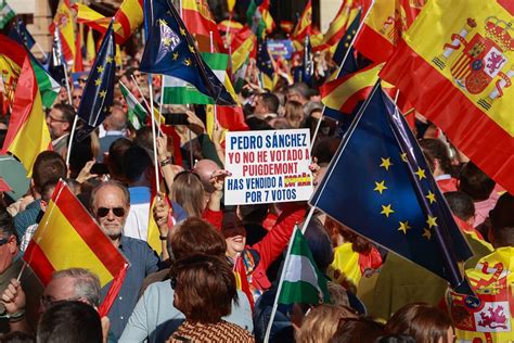 Amnistía Las Manifestaciones Del Pp En Imágenes