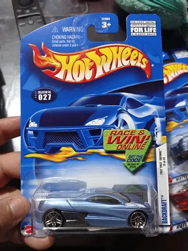 Hot Wheels 2002 Backdraft Azul Claro First Editions 4 Azul Claro MercadoLibre