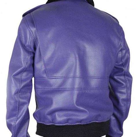 Henchman Joker Goon Batman Purple Bomber Jacket