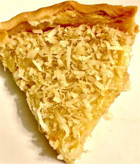 French Coconut Pie - Chopnotch