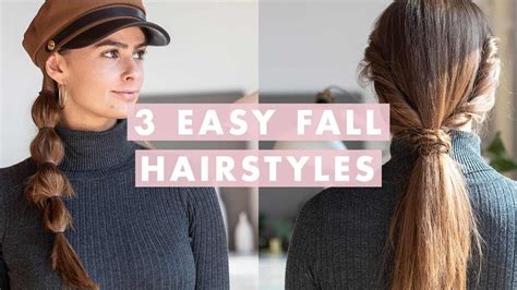 How To Easy Fall Hairstyles Woman Domaniation