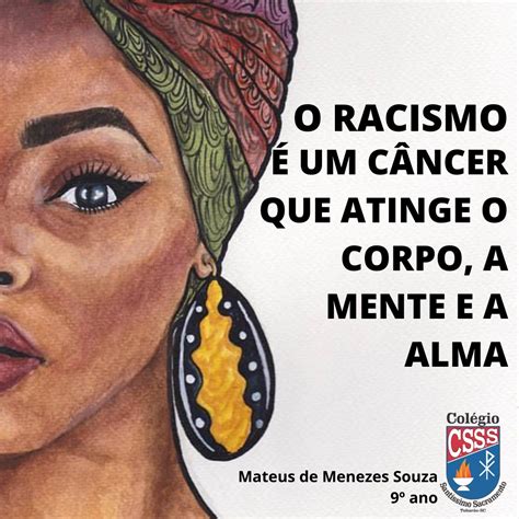 Cartaz Sobre O Racismo