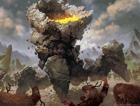 ArtStation Crater Elemental Svetlin Velinov Mtg Art Elemental