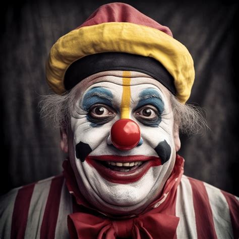 Premium Photo | Joker face clown creative makeup face painting at ...