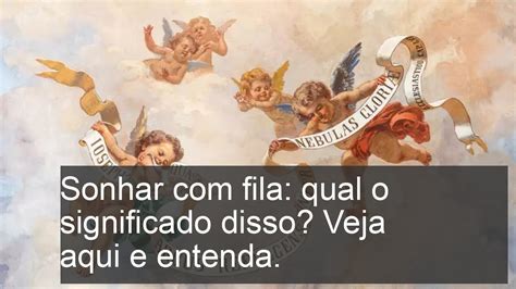 Qual O Significado Disso - Sonhar com fila: qual o significado disso? Veja aqui e entenda. - YouTube